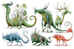 draw fantasy creatures and custom monster illustration