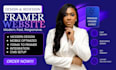 framer website develop framer website design framer developer framer website