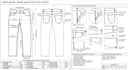 create an apparel tech pack and technical flat sketch