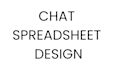 design chat spreadsheet for your business