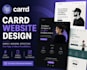 design carrd website, redesign carrd, carrd landing page, carrd website design