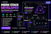 develop a responsive mern stack web application with react and nodejs