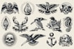 create old school or traditional tattoo design