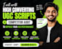 write high converting ugc scripts  competitor audit to improve ads perfomance
