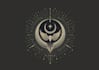 do unique sacred geometry, spiritual or mystical logo