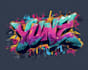 design custom graffiti logo art with urban style