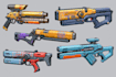 draw your weapon concept art in awesome details
