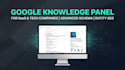engineer a verified google knowledge panel for saas companies