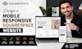 design mobile responsive squarespace website