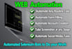 automate any website task with python selenium bot