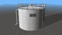 create 3d process animation for tanks, piping manufacturing and fluid animation