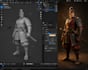 create 3d character design and blender animation