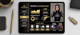 design a creative clickable epk for musicians, djs and artists