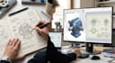 convert hand sketches into solidworks 3d cad models