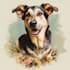 draw memorial pet portrait from photo