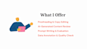write and proofread chinese content for ai training