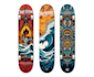 design custom skateboards graphics, surf graphics,stickers