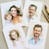 create a watercolor family portrait