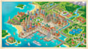 design illustrated maps, location maps, city maps, tourist maps and vector map