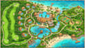 do children illustrated map, party map, city map and adventure map with labels
