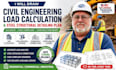 draw civil engineering load calculation, steel structural detailing plan florida