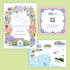 create wedding invitation, menu, save the date, rsvp, map