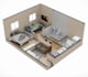 renovate 3d floor plan, isometric planning,architect exterior,interior rendering