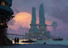 make sci fi art, concept art, sci fi art illustration