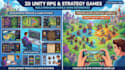 develop unity 2d rpg game, unity mobile game, 2d strategy game, rts mobile game