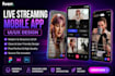 develop live streaming app streaming website live video streaming app music app