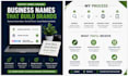 create unique business names and find available domain names