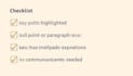 summarise any text into a clear concise and easy to read version