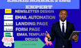 iset up mailchimp, klaviyo email flows and newsletters
