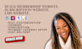 build membership website, subscription website, lms website