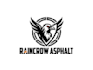 do make awesome style raincrow asphalt mascot logo design