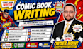 write and design comic script, comic book script, comic illustration, webtoon
