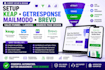 setup keap getresponse mailmodo brevo sales funnel landing squeeze page design