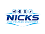 do make unique style nicks low voltage solutions digital mascot logo design
