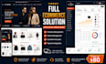 develop a premium fashion ecommerce website using laravel