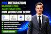 pos integration marketing automation CRM system setup