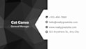 design a modern professional business card using canva