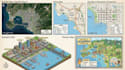 draw custom satellite map, route map, city map, isometric map and tourism map