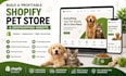 build a profitable shopify pet store and dropshipping website