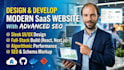 design and develop a modern saas website with full SEO