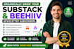 organically grow your substack and beehiiv subscribers