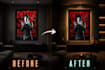 design custom cinematic movie poster, film poster