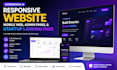 create responsive codedesign ai mobile web admin panel startup app landing page