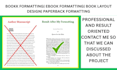 do book formatting ebook formatting paperback formatting book layout design
