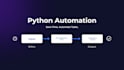 write a python script to automate your repetitive tasks