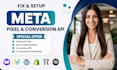 setup meta pixel tracking on kajabi  system io gohighlevel landing page